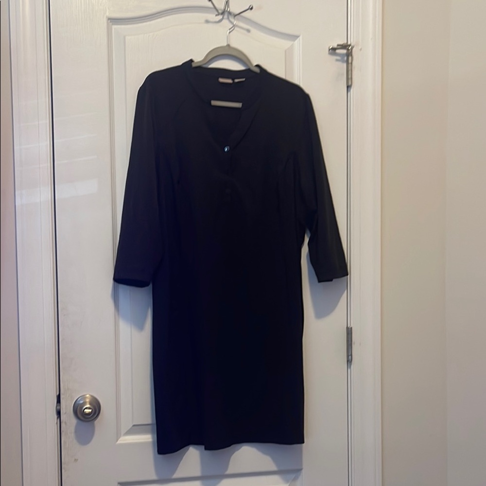 Chico's Classic Black Long Sleeve Dress